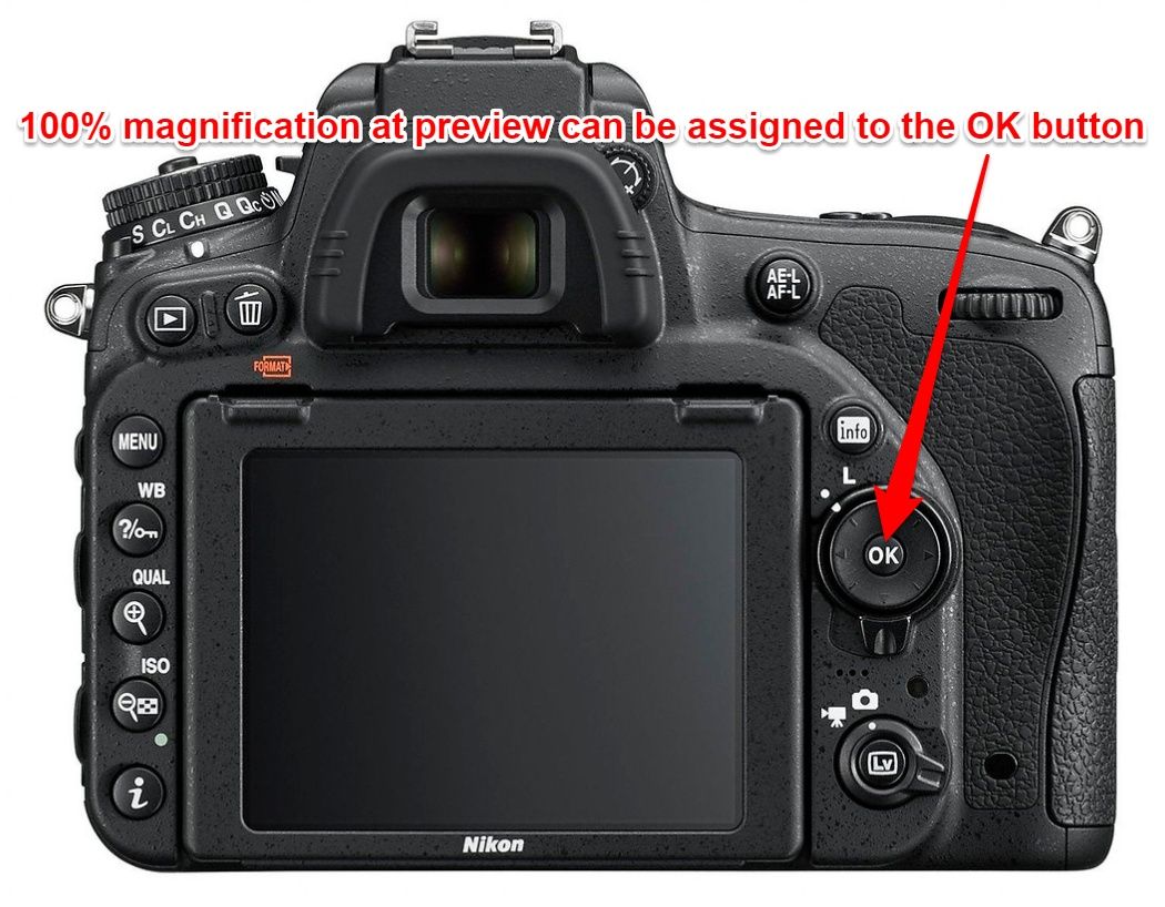 Nikon D750 back button autofocus