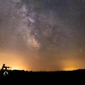 Noise reduction applied to Milky Way shot