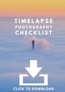 TImelapse Photography Checklist